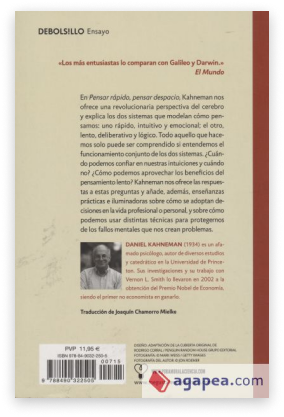 Contra portada del libro, para hacer un ejemplo